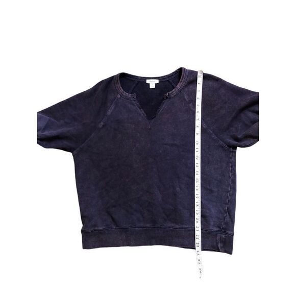 Distressed Sundance blue distressed wash vee neck short sketch cotton light pull - Picture 9 of 11